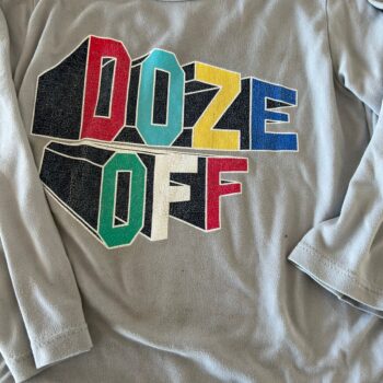 Printed long sleeved t-shirt 6-9mnths