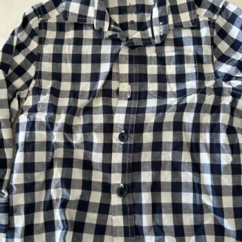 Woolworths Check long sleeved shirt 18-24mnths