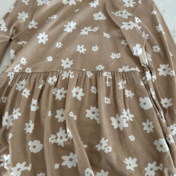 Pretty pastel flower dress 7-8yrs