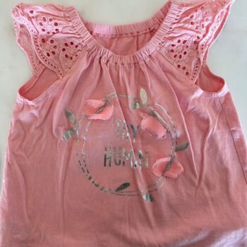 Woolworths beautifully embroidered top 6-9mnths