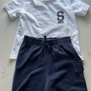 t-shirt and shorts buundle 18-24mnths