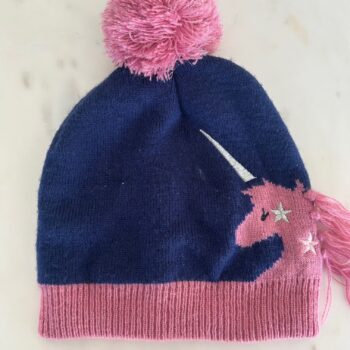 Unicorn beanie 3-5yrs