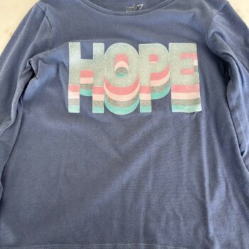 Woolworths Hope Cotton t-shirt 6-7yrs