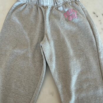 Woolworths fleece lined cotton track pants 6-7yrs