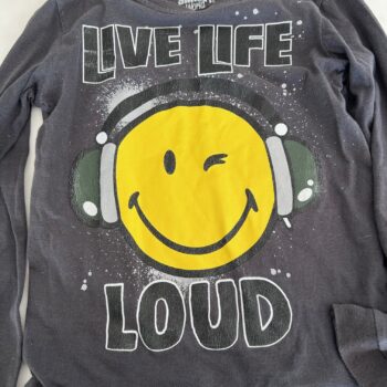 Smiley Cotton top 7-8yrs