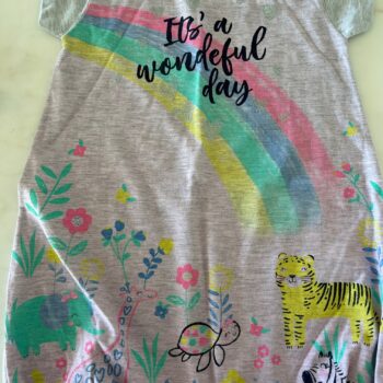 Beautiful printed romper 18-24mnths