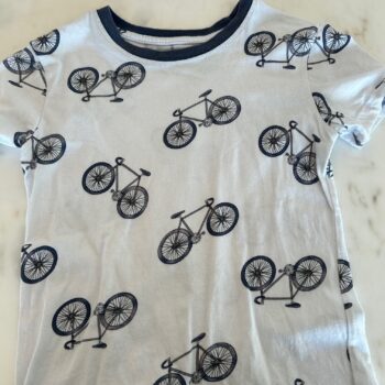 Bicycle cotton t-shirt 6-7yrs