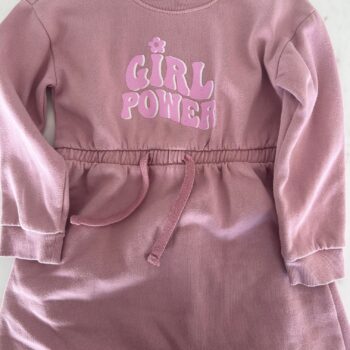 Girl Power dress 7-8yrs