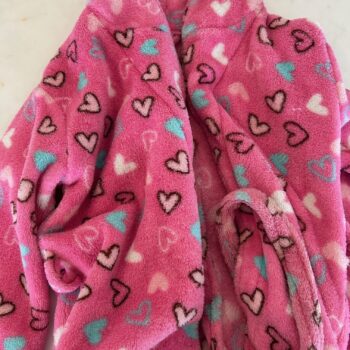 BODYLINE plush dressing gown 5-6yrs