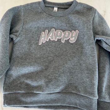 So happy sweatshirt 4-5yrs