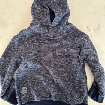 Dude melange hoodie 4-5yrs