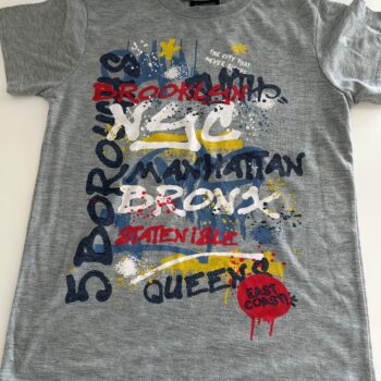 No Boundaries printed t-shirt 9-10yrs