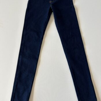 Cotton denim skinny jeans contrast stitching 9-10yrs