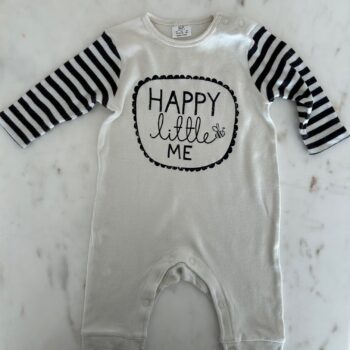 Happy Little Me cotton romper IMPORTED 0-3mnths