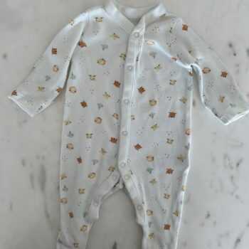 Cotton romper very cute print 0-3mnths