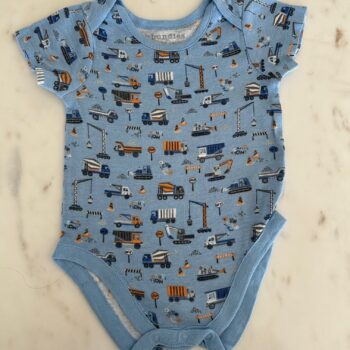 Roadworks romper 3-6mnths