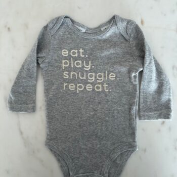 Carter cotton romper IMPORTED 3-6mnths