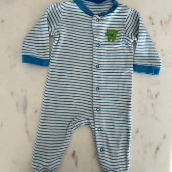 Carters cotton romper with cute embroidery IMPORTED 3-6mnths