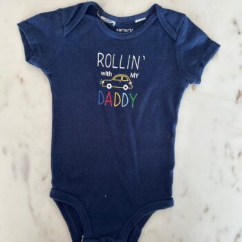 Carters cotton romper IMPORTED 6-9mths