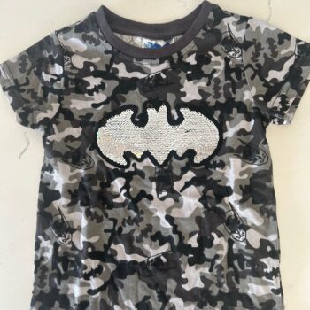 Stunning sequins WARNER BROTHERS Batman top 12-24mnths