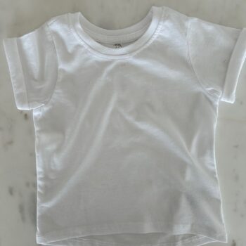 100% cotton t-shirt 12-24mnths
