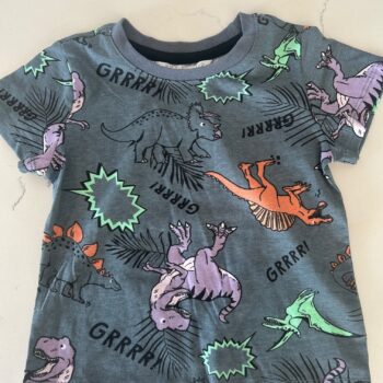 Dino grrr t-shirt 12-24mnths