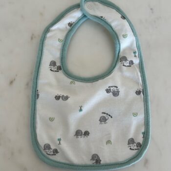 Waterproof backing bib 0-6mnths