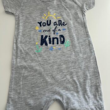 Cotton rich romper 3-6mnths