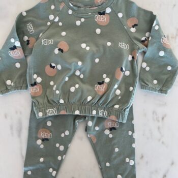 Keedo super cute top and bottom 100% cotton set 12-18mnths