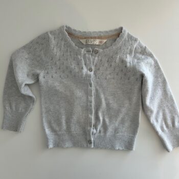 Hearts buttons cardigan 12-24mnths