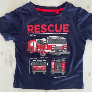 Rescue t-shirt 12-18mnths