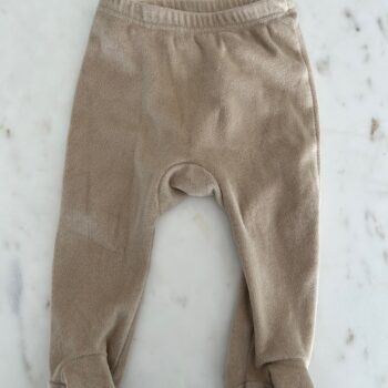 Velour leggings 3-6mnths