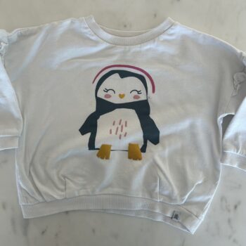 Pengiun Woolworths cotton rich top 12-18mnths