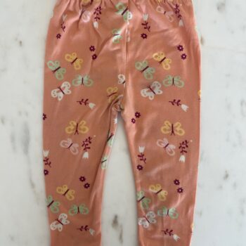 Printed butterfly pants 12-18mnths