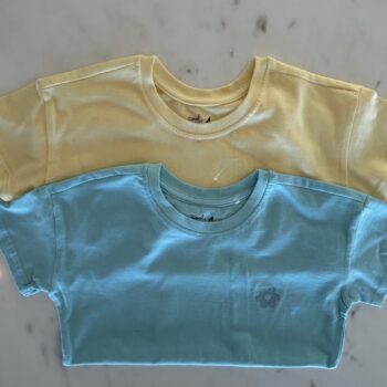 Buundle of 2 Woolworths cotton t-shirts 4-5yrs