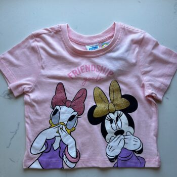 DISNEY Friendship goals with glitter 3-4yrs