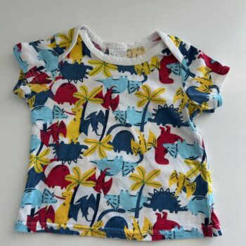 Dinos cotton t-shirt 3-6mnths