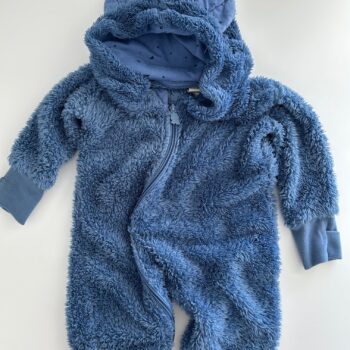 Warm zipped romper 6-12mnths