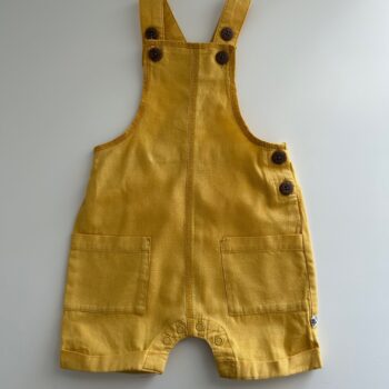 Linen/cotton Woolworths dungarees 3-6mnths
