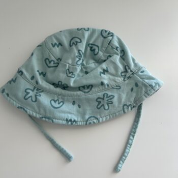Sunhat 100% cotton 0-3mnths