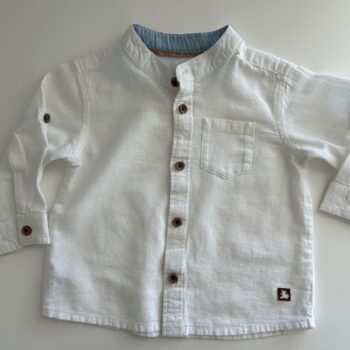 Linen cotton Woolworths top 6-12mnths