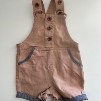 Cotton dungarees 3-6mnths