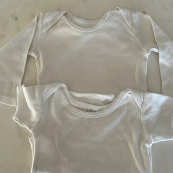 Buundle set of 2 cotton rompers 3-6mnths