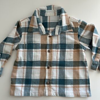 Flannel Woolworths 100% cotton top 12-18mnths