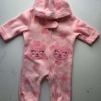 Premi baby fleece romper 0-3mnths