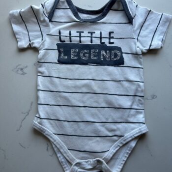 Little Legend WOOLWORTHS cotton romper 3-6mnths