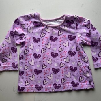 Cotton long sleeved t shirt 6-12mnths