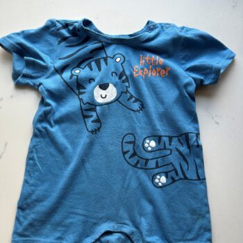 Cotton romper 6-12mnths