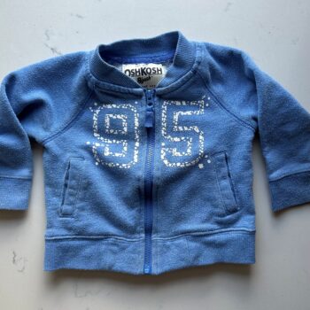 OSHKOSH zipped jacket IMPORTED 6-12mnths