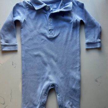 POLO fabulous quality cotton romper 0-3mnths